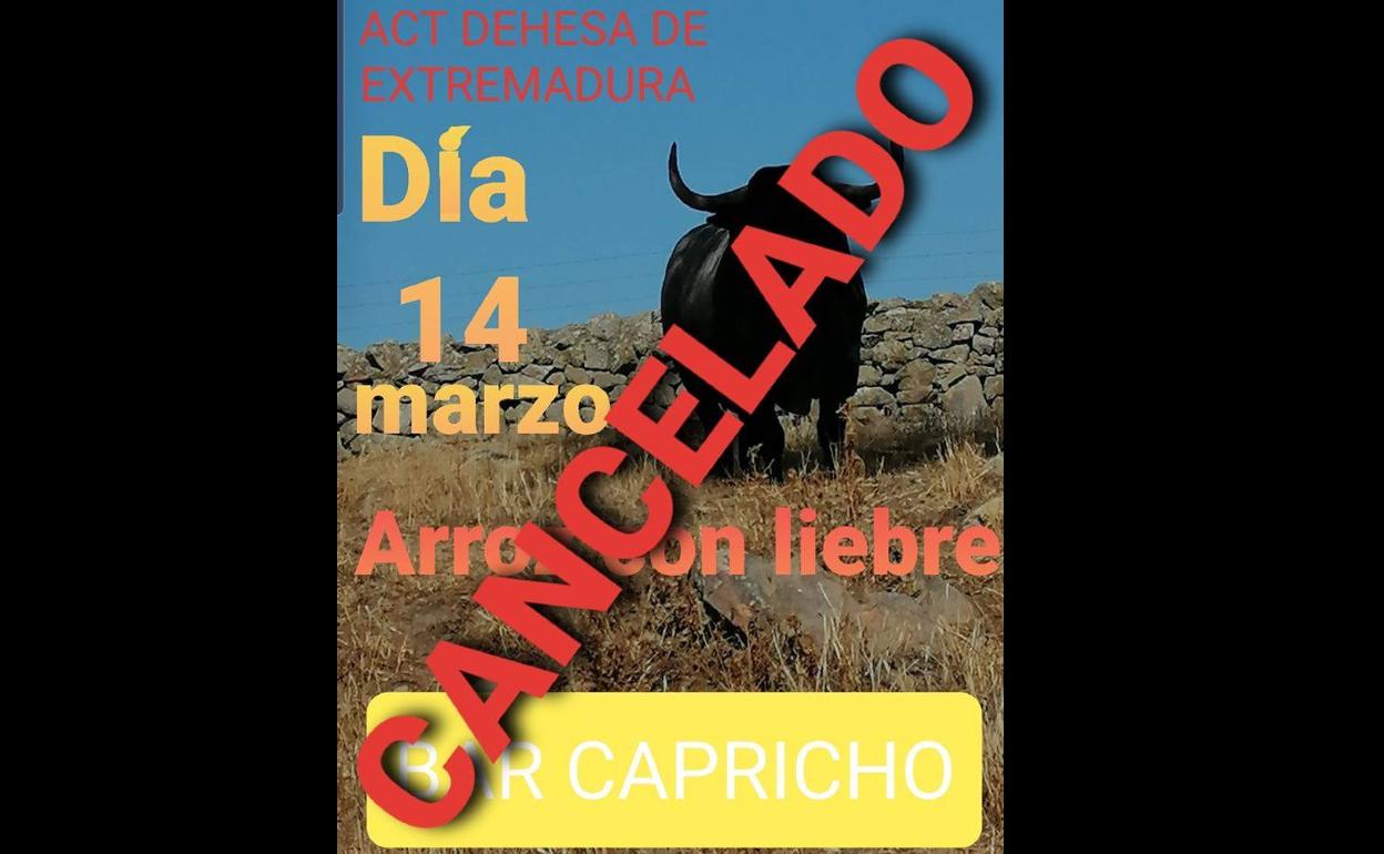 La Asociación Taurina La Dehesa aplaza una comida de la asociación