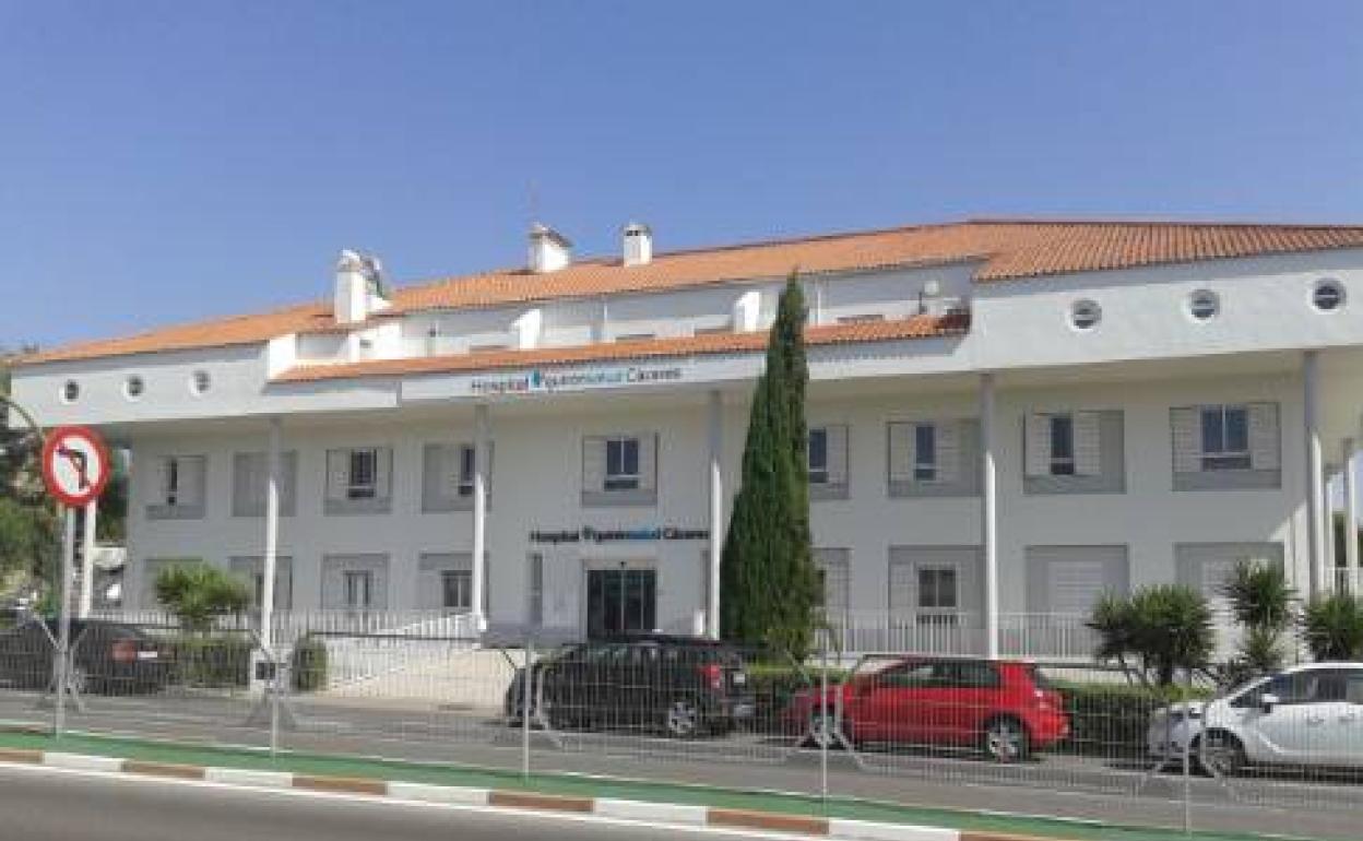 cacereña a la que serán llevados los ancianos con positivo por COVID-19. 