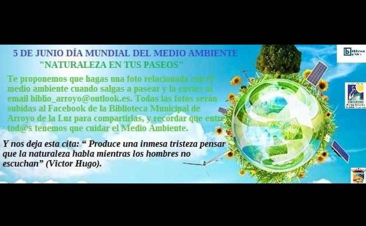 La biblioteca compartió ayer imágenes de naturaleza para celebrar el Día Mundial del Medio Ambiente