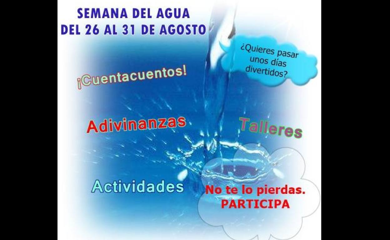 La Biblioteca Pública de Arroyo de la Luz organiza varias actividades virtuales para la Semana Internacional del Agua
