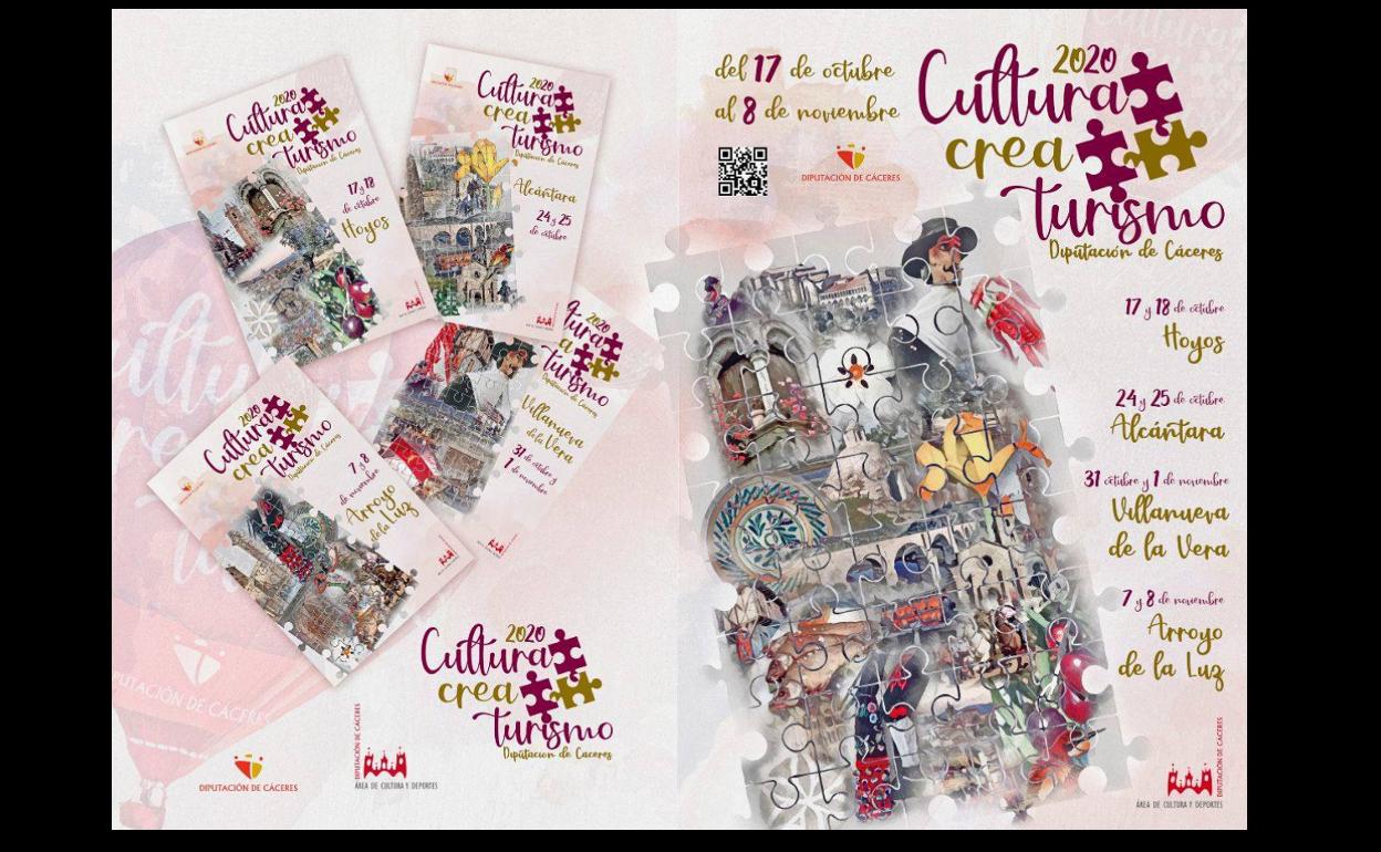 La Diputación de Cáceres aplaza el programa 'Cultura Crea Turismo' por la situación sanitaria