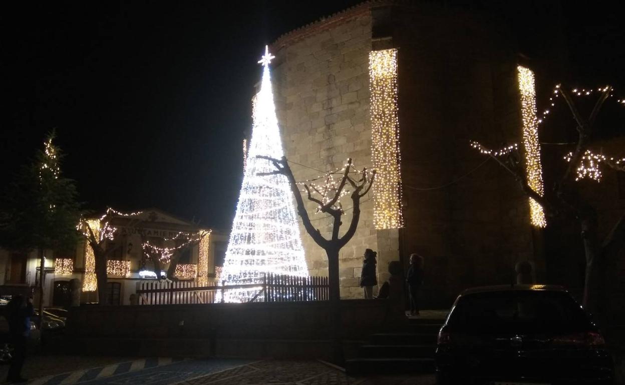 Los vecinos encontraron las luces encendidas por sorpresa. 
