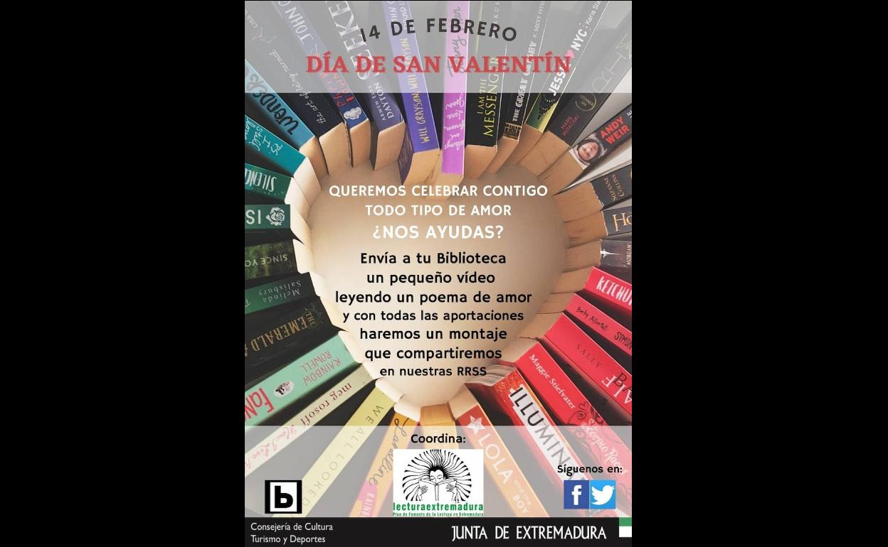 La biblioteca arroyana se une al proyecto Bibliotecas Vivas celebrando San Valentín