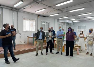 Imagen secundaria 1 - Diferentes momentos de la visita. 