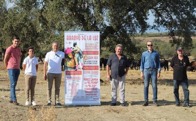 De Izq a dch Fernardo Tato, Jorge Hurtado, Alberto Manuel, José Antonio Gómez, Carlos Caro y Vicente Padilla,