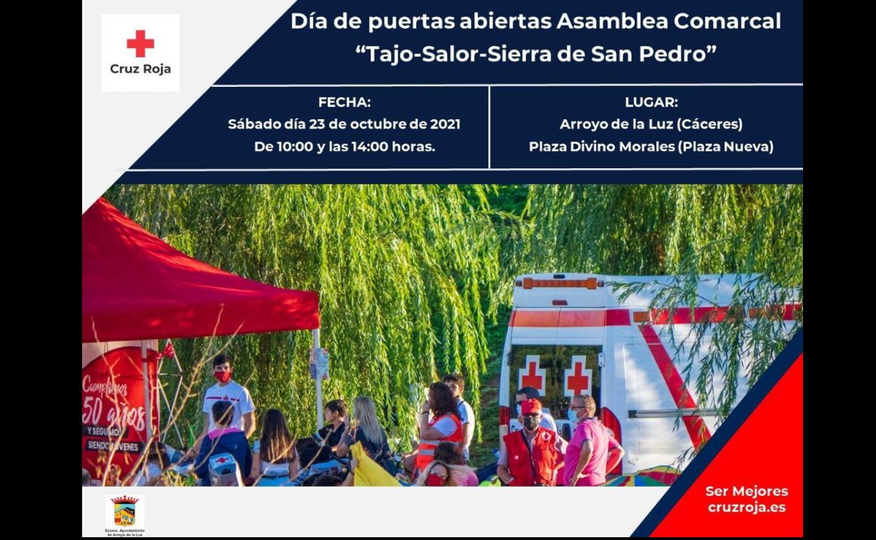 Jornada de puertas abiertas de Cruz Roja en la Plaza Divino Morales