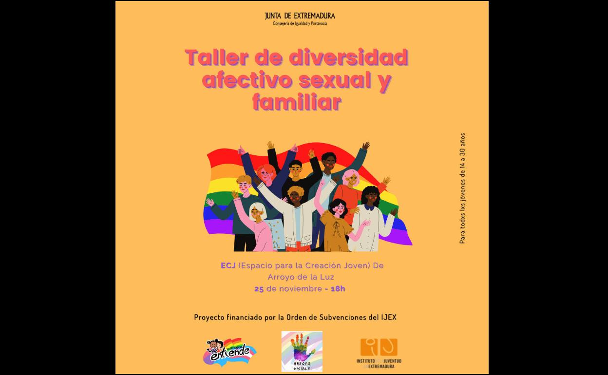 El ECJ de Arroyo de la Luz acoge un Taller de Diversidad Afectivo Sexual y Familiar