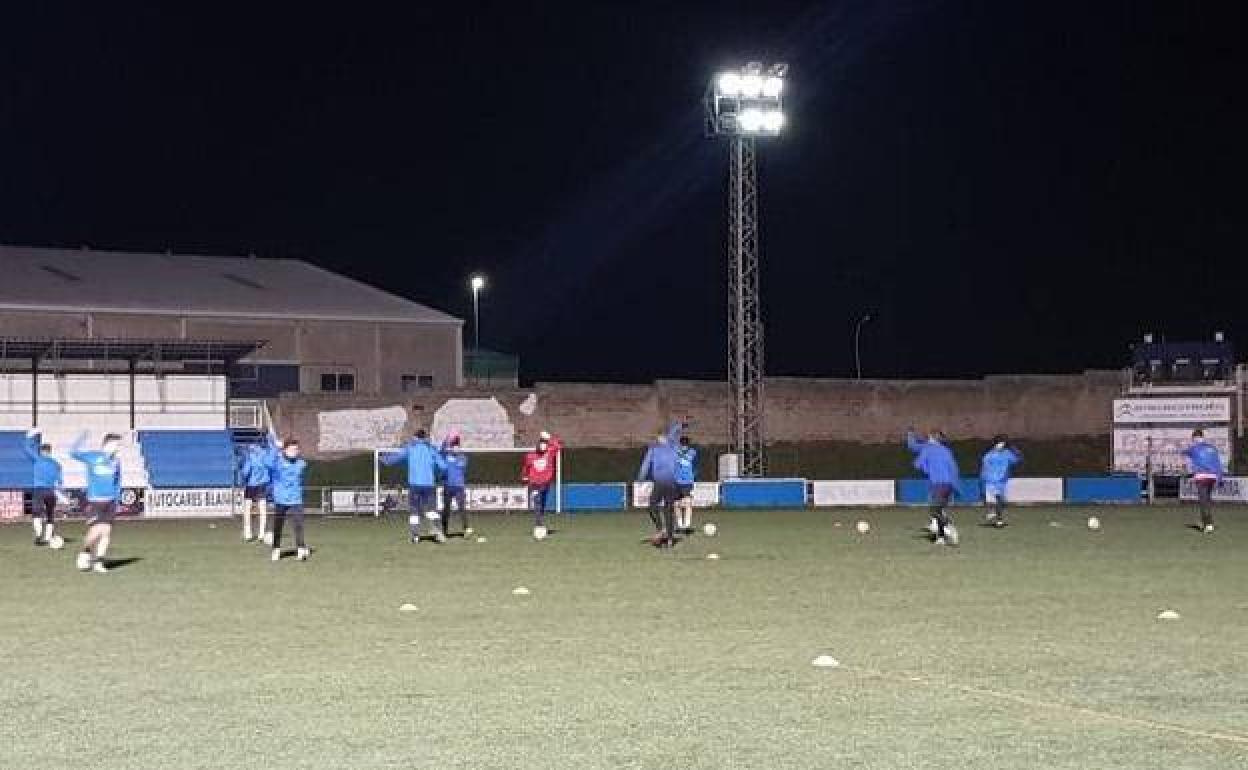 Entrenamiento del Arroyo CP.