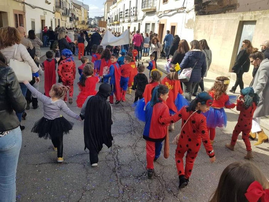 Desfile infantil.