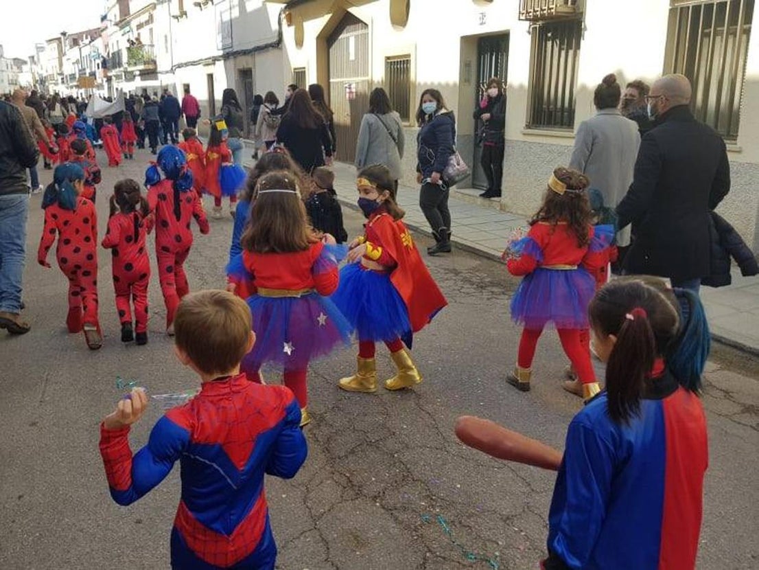 Desfile infantil.