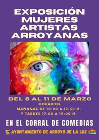 Imagen secundaria 2 - El Corral de Comedias acoge la exposición &#039;Mujeres artistas arroyanas&#039;