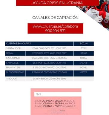 Imagen principal - Ayuda para Ucrania desde Arroyo de la Luz