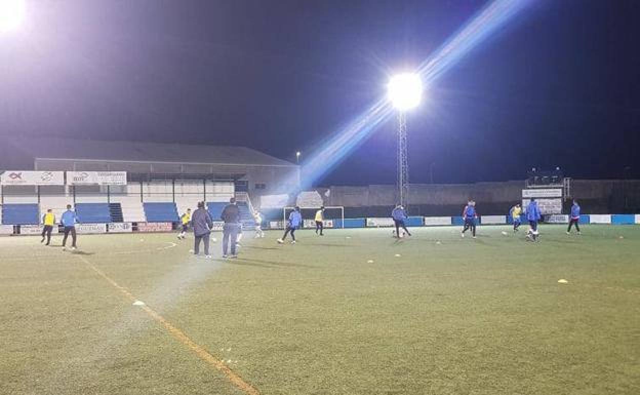 Entrenamiento del Arroyo CP. 