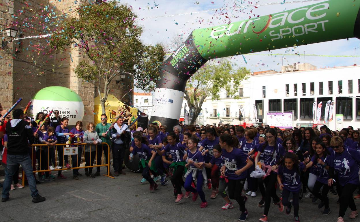 Última edición celebrada de la Carrera de la Mujer antes de la pandemia, 2019. 
