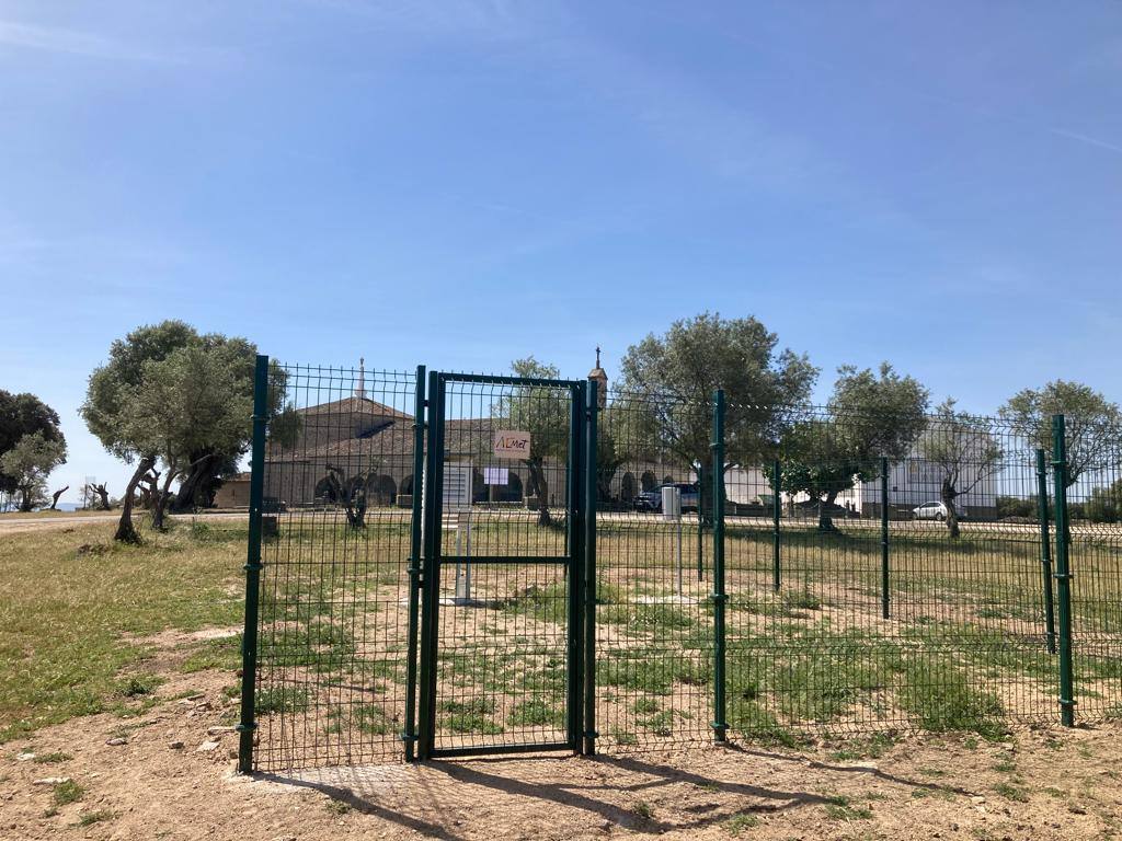 Estación meteorológica al lado del Santuario. 