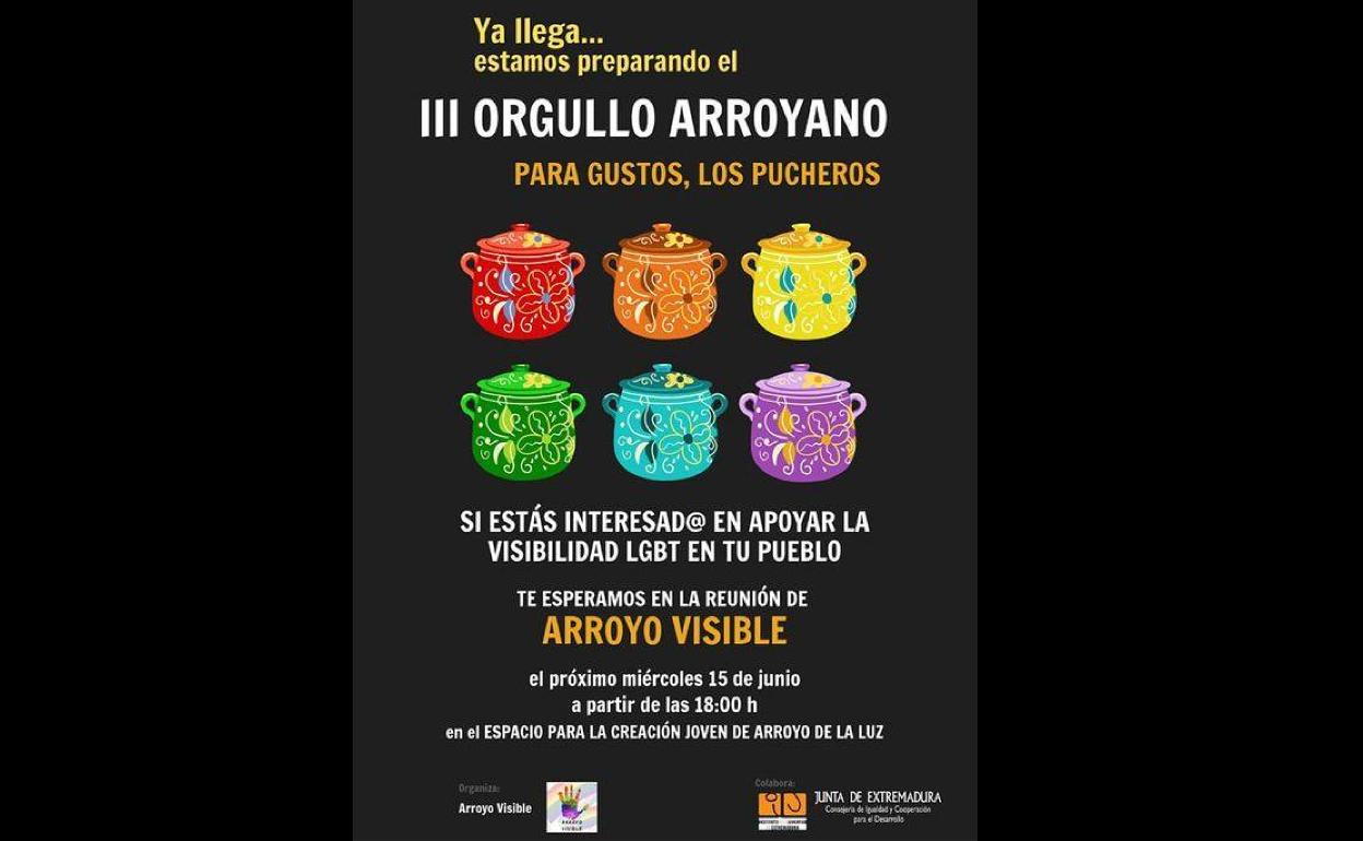 Arroyo Visible y el ECJ organizan el III Orgullo Arroyano