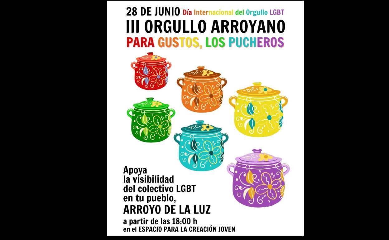 Arroyo Visible organiza varias actividades para celebrar el III Orgullo Arroyano