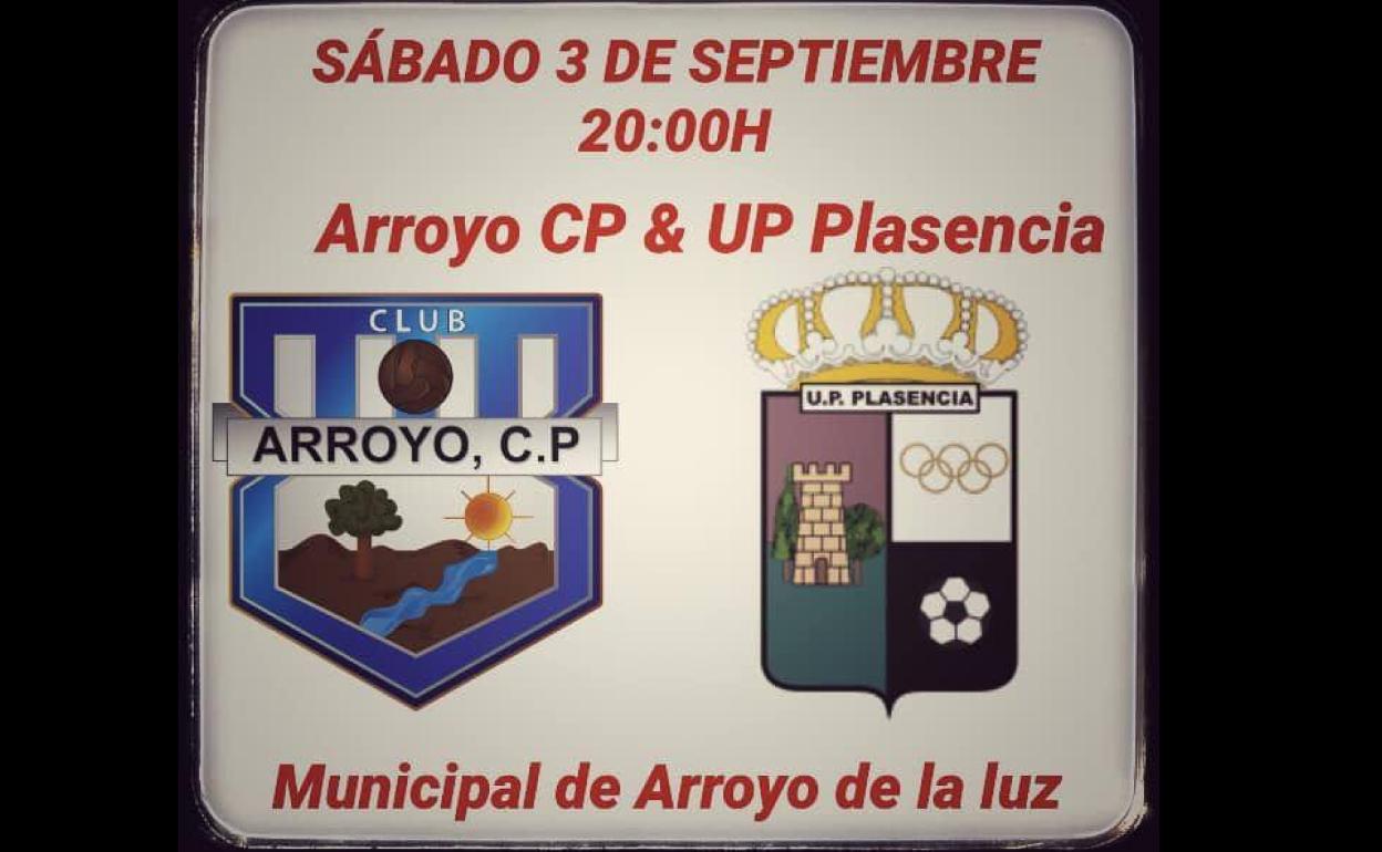 El Arroyo C. P. recibe en el municipal a la U. P. Plasencia