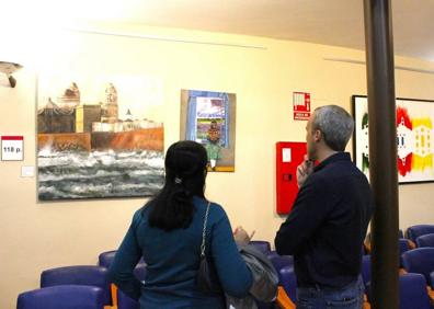 Imagen secundaria 1 - Inaugurada la exposición con las obras finalistas de los Concursos Internacionales de Fotografía y Pintura