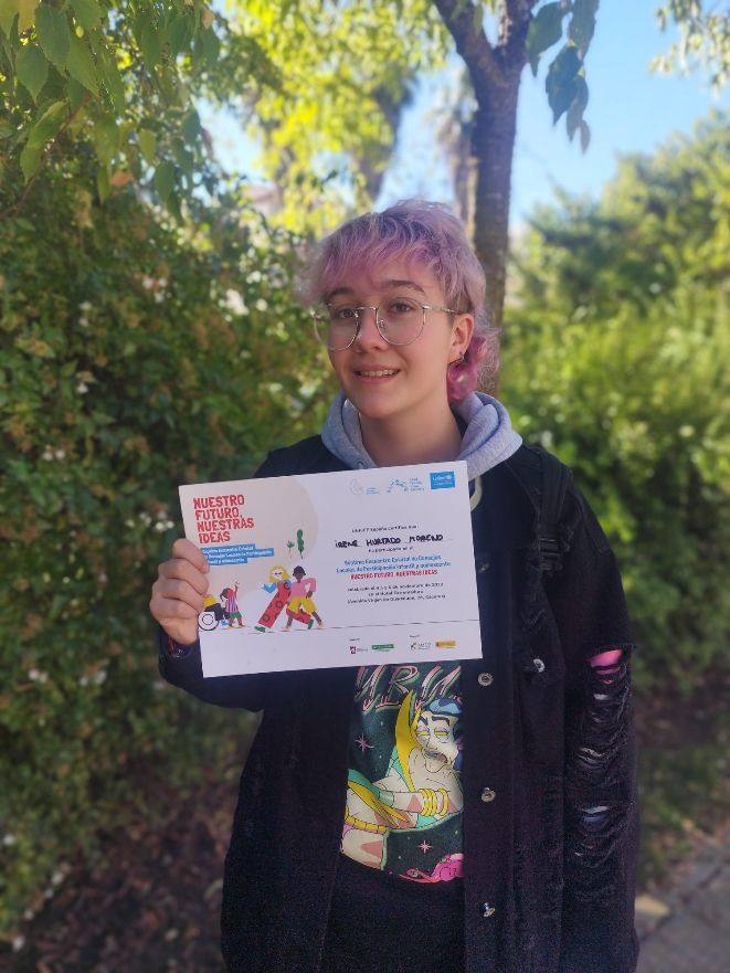 Imagen secundaria 2 - la arroyana Irene Hurtado Moreno. 