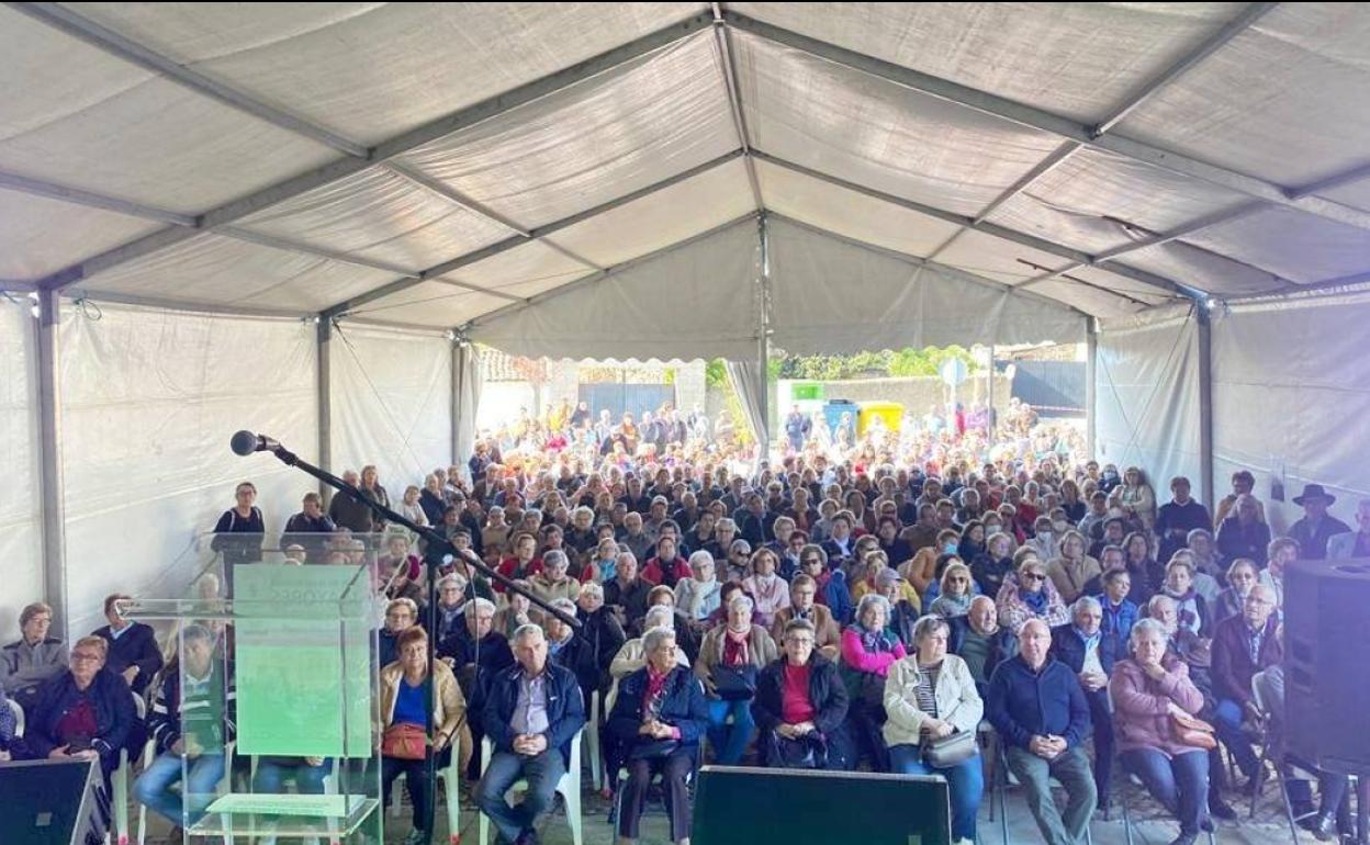 El día de convivencia congregó a un gran número de personas de toda la mancomunidad. 