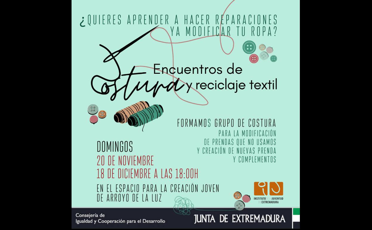 Encuentros de Costura y Reciclaje Textil en el ECJ