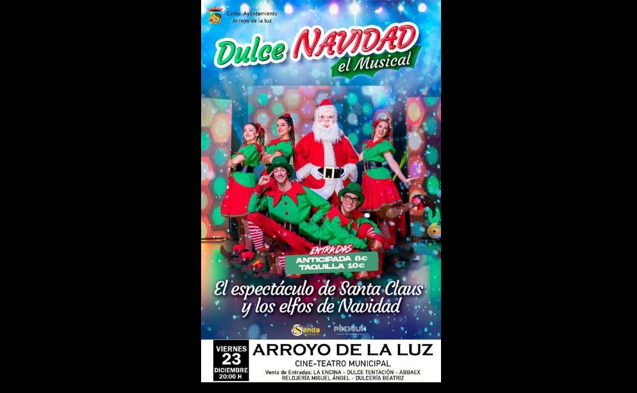Papá Noel llega con sus elfos y mucha música a Arroyo de la Luz