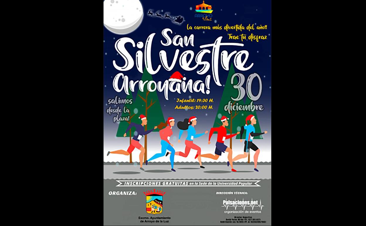 La San Silvestre de Arroyo de la Luz vuelve en el final del año