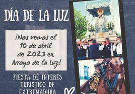 Arroyo de la Luz programa múltiples actividades previas al Día de la Luz