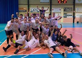 El Arroyo FS celebrando su triunfo.