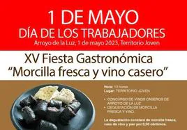 Vuelve la Fiesta Gastronómica 'Morcilla fresca y vino casero'