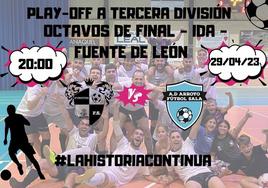 El Arroyo FS comienza los Play-Off en Fuentes de León