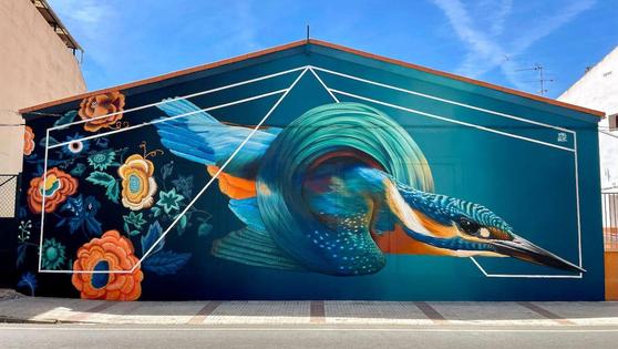 Arroyo de la Luz estrena un nuevo mural urbano