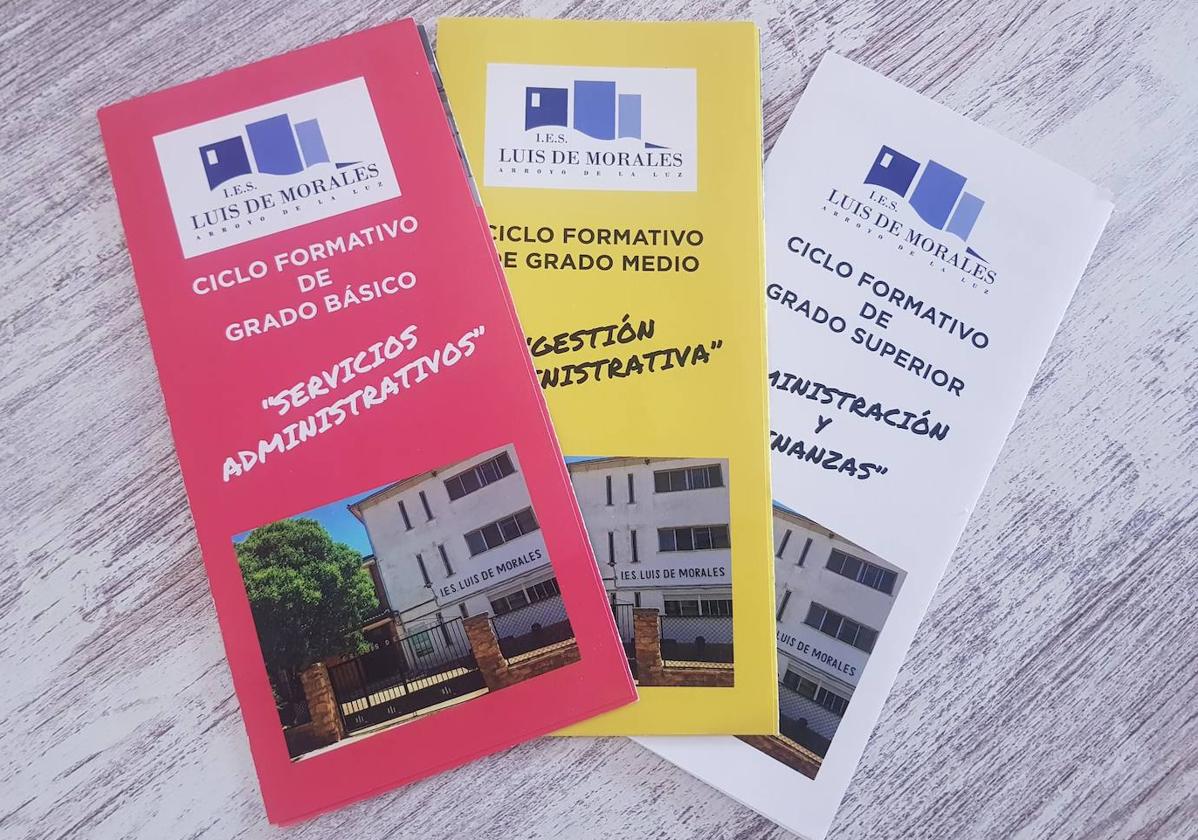 Abierto el plazo de admisión para las FP del Luis de Morales