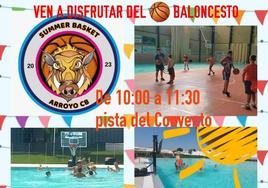El Arroyo CB organiza el Summer Basket durante el mes de julio