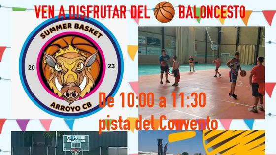 El Arroyo CB organiza el Summer Basket durante el mes de julio