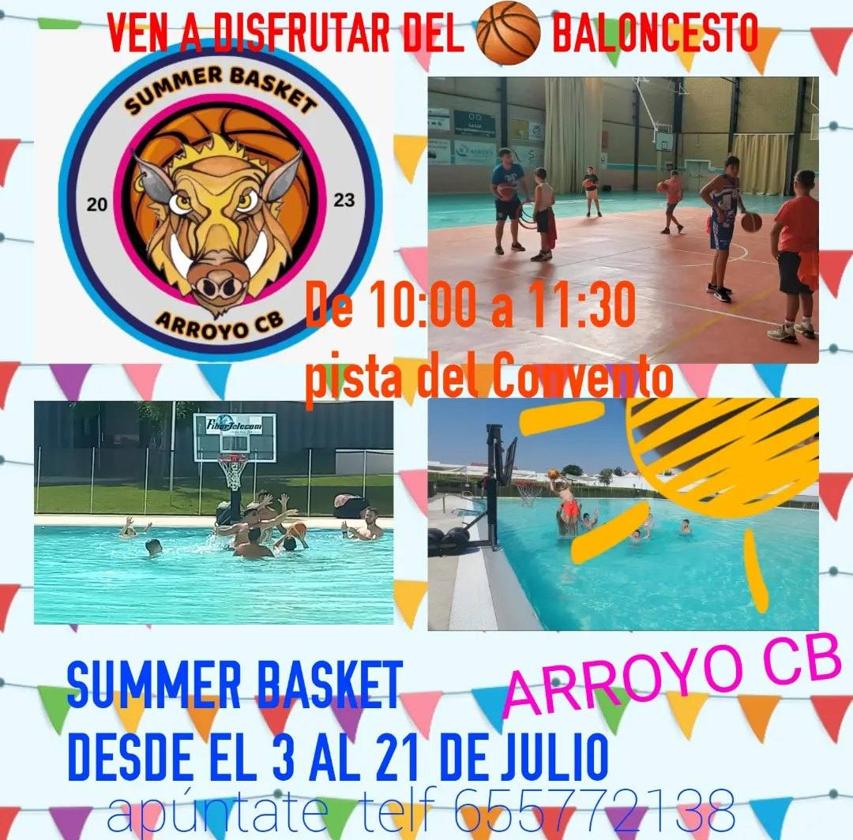 El Arroyo CB organiza el Summer Basket durante el mes de julio