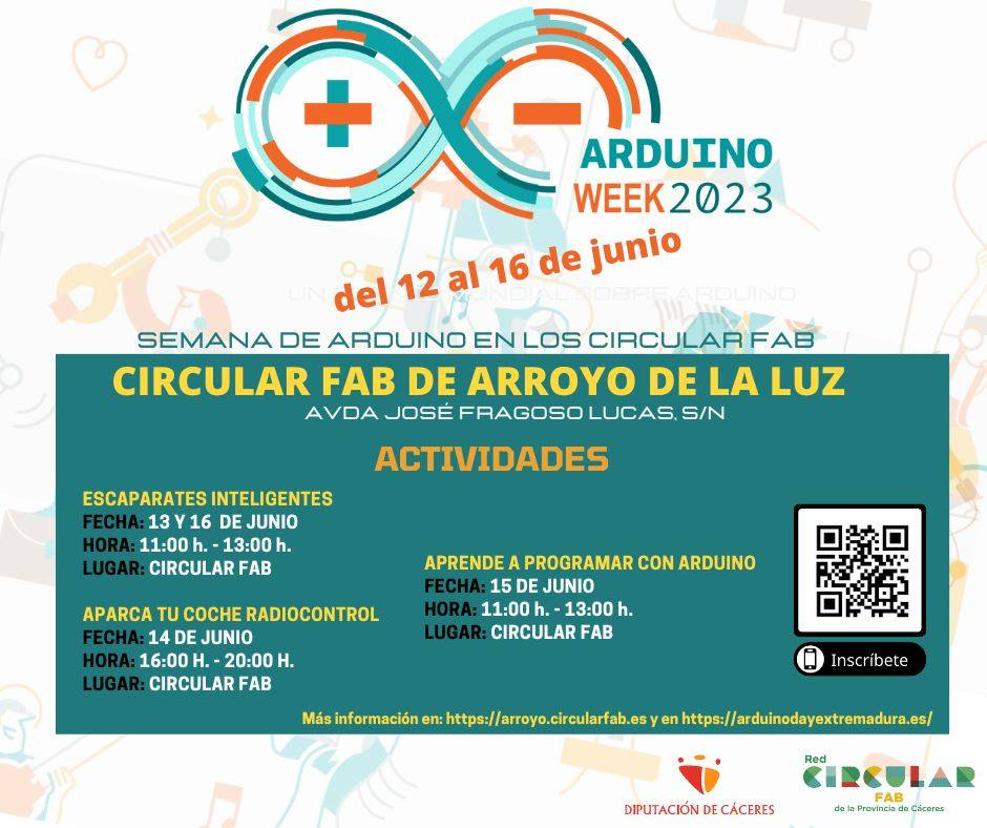 El Circular FAB acoge varias actividades durante la Arduino Week