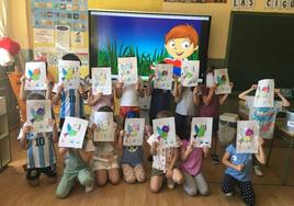 Uno de los grupos de alumnos participantes.