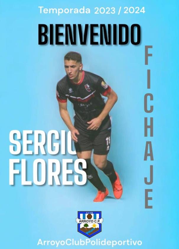 Sergio Flores firma con el Arroyo CP