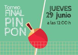 Llegan las finales del Torneo de pin pon del ECJ