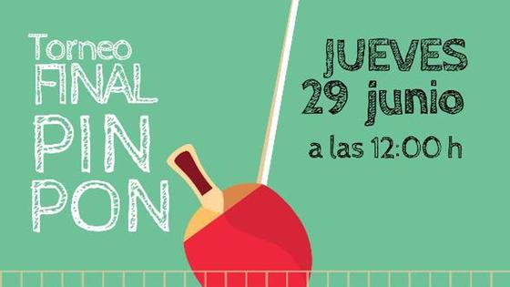Llegan las finales del Torneo de pin pon del ECJ