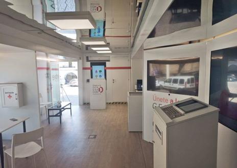 Imagen secundaria 1 - Instalaciones del autobús itinerante.