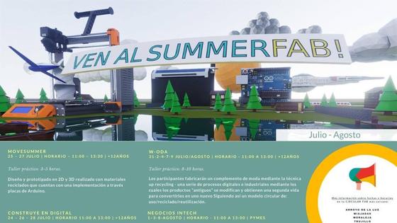 El Circular FAB de Arroyo de la Luz organiza varias actividades dentro del programa SummerFab