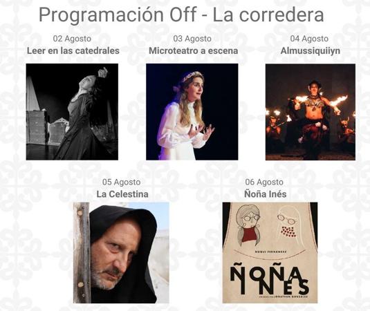 Programación del Festival