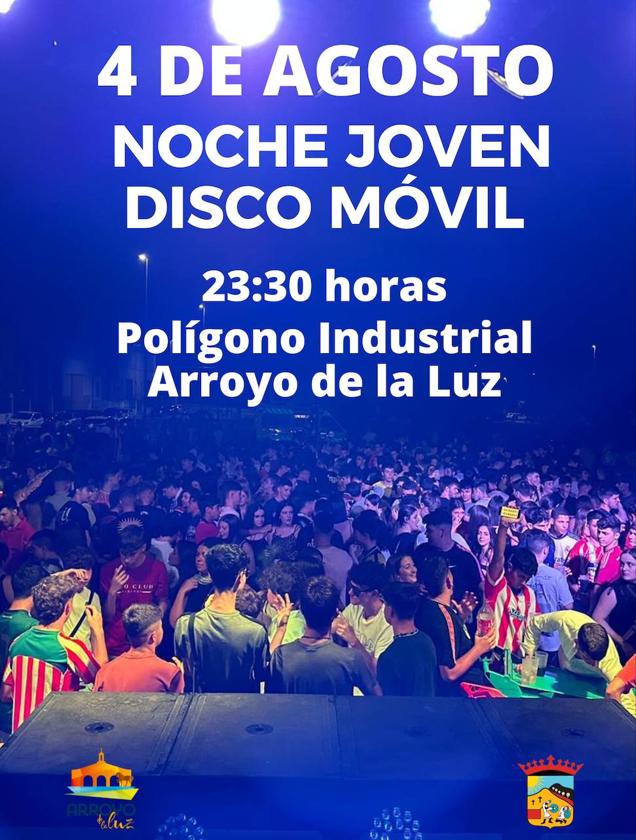 La Noche Joven llega con música a Arroyo de la Luz