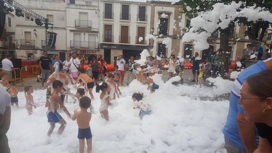 Juegos de Agua y de la Espuma en Arroyo de la Luz