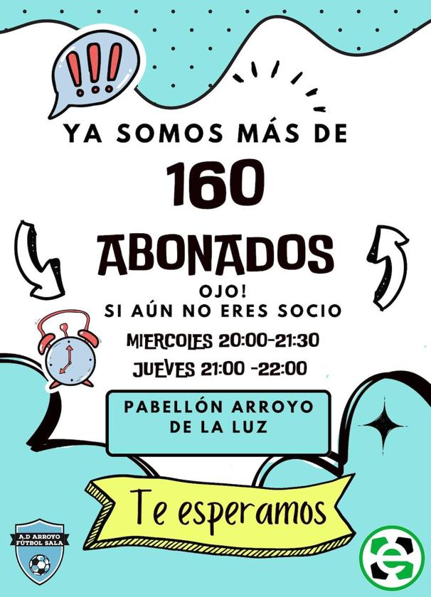 El Arroyo FS sigue con la campaña de abonos
