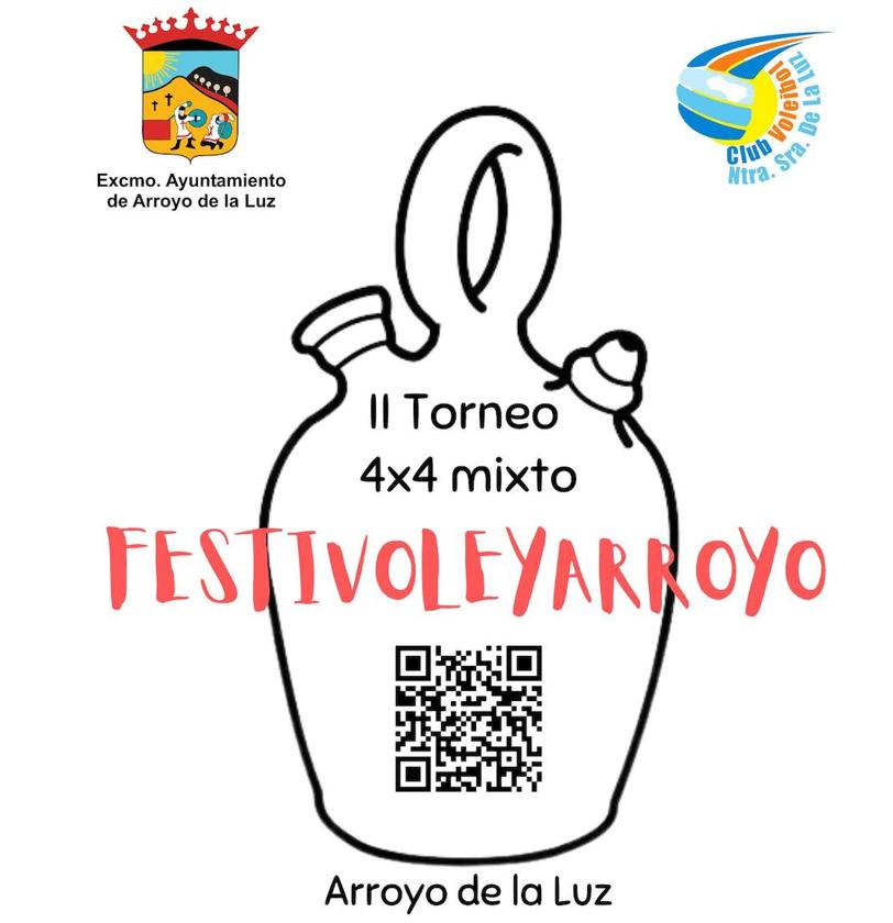 Últimos días para inscribirse en el Torneo Mixto 4x4 Festivoleyarroyo