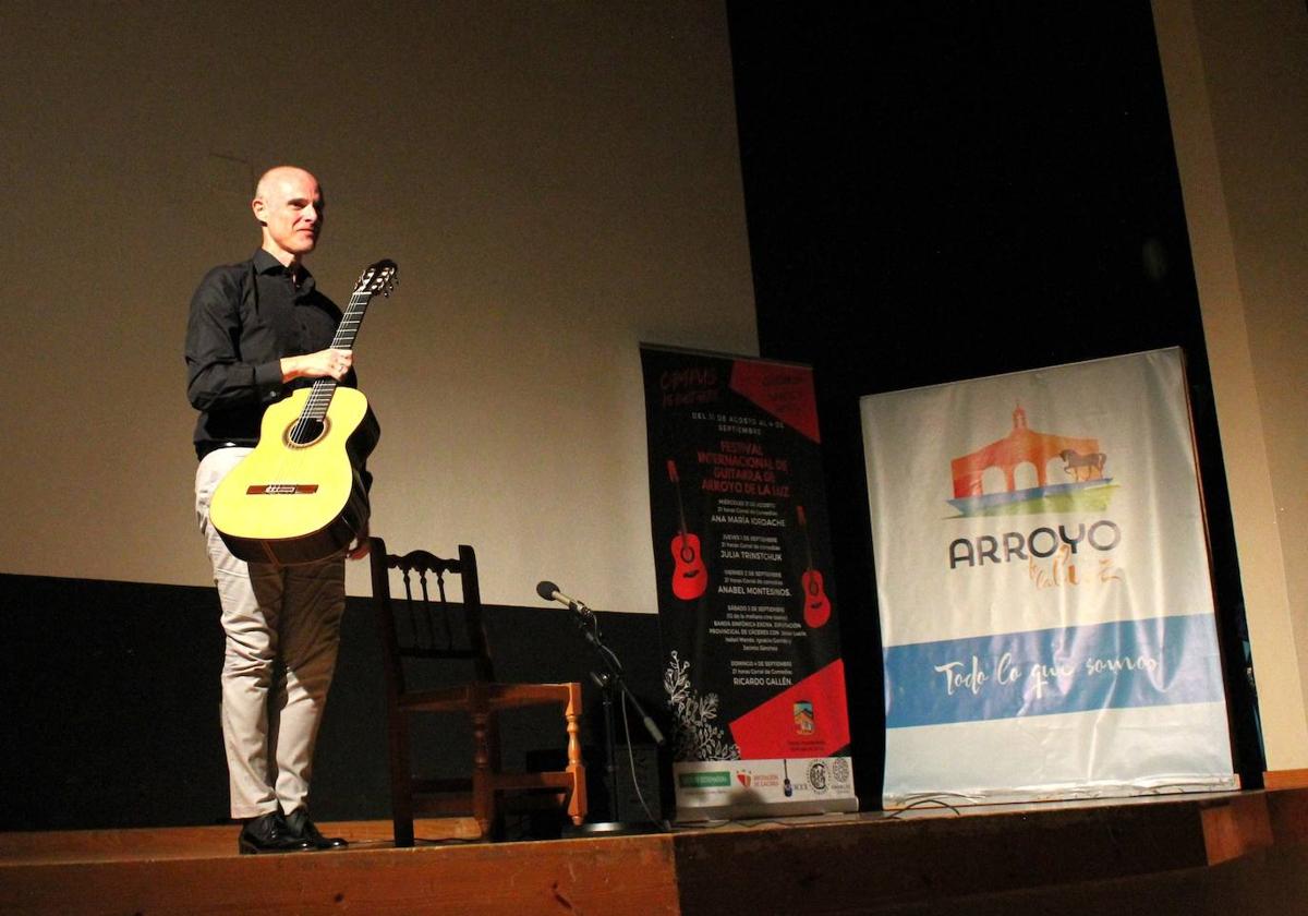 Comienzan los conciertos del Festival Internacional de Guitarra de Arroyo de la Luz